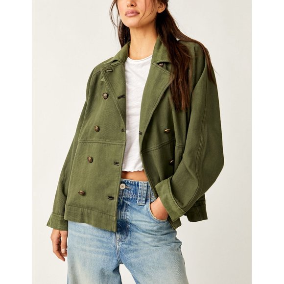 FREE PEOPLE Viva Surplus Jacket / Adventurer. Sz XS NWT♥️